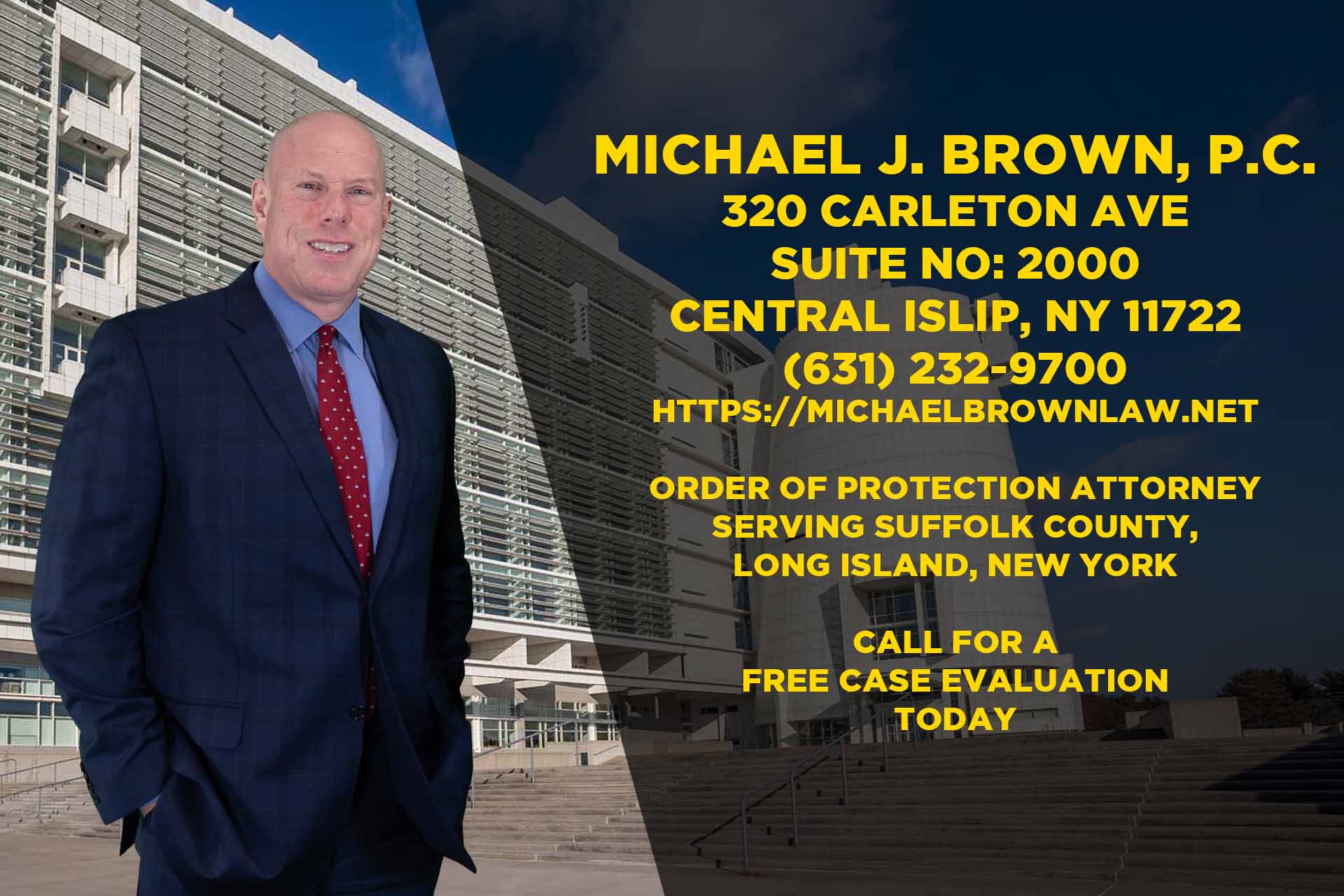 MichaelBrownOrderOfProtectionAttorneySuffolkCounty