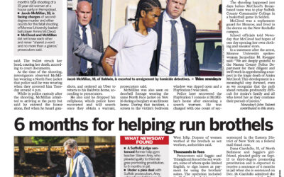 Ex-gym teacher gets 6 months for helping run brothels